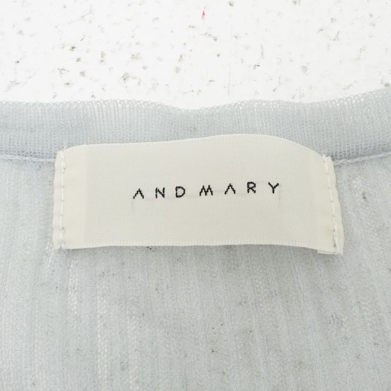 三重店】ANDMARY｜アンドマリー リルシアーミニニットワンピース