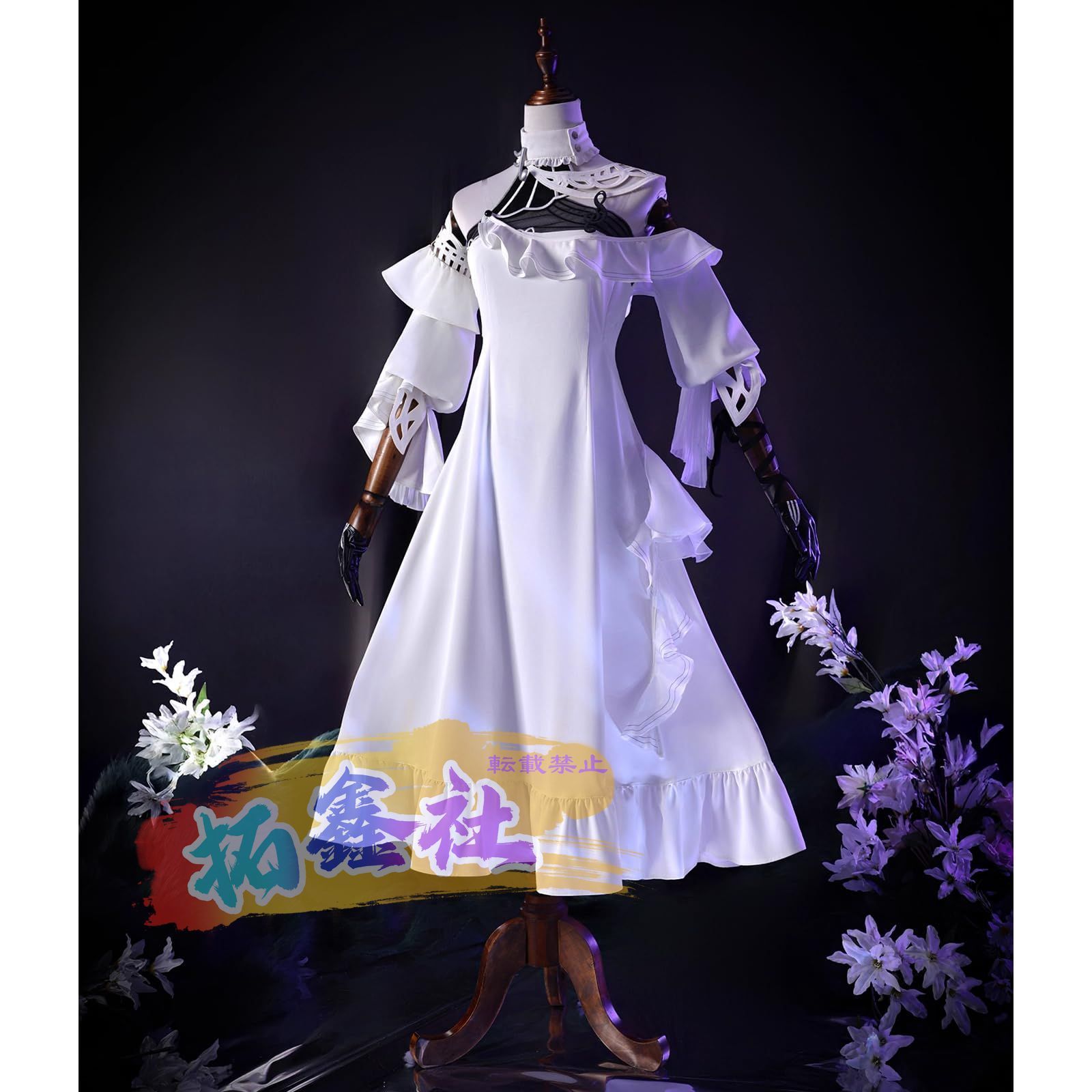 鳴潮 フローヴァ コスプレ衣装 手袋付き Phrolova 全セット cosplay衣装 コスチューム 変身 仮装