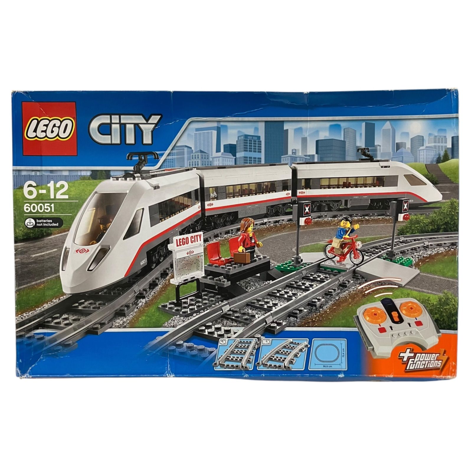 WJ44 レゴ LEGO シティ ハイスピードパッセンジャートレイン 60051