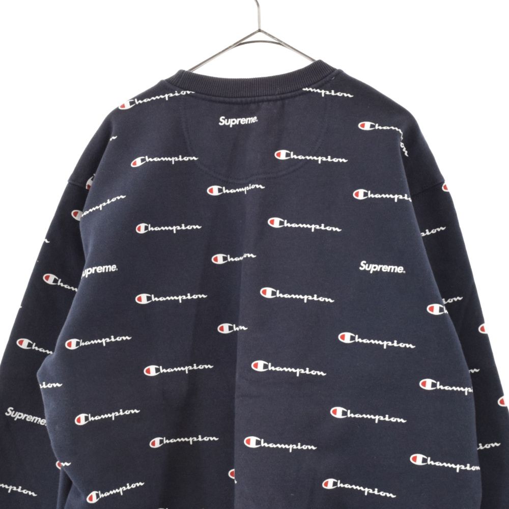 SUPREME (シュプリーム) 13AW ×CHAMPION Script Crewneck