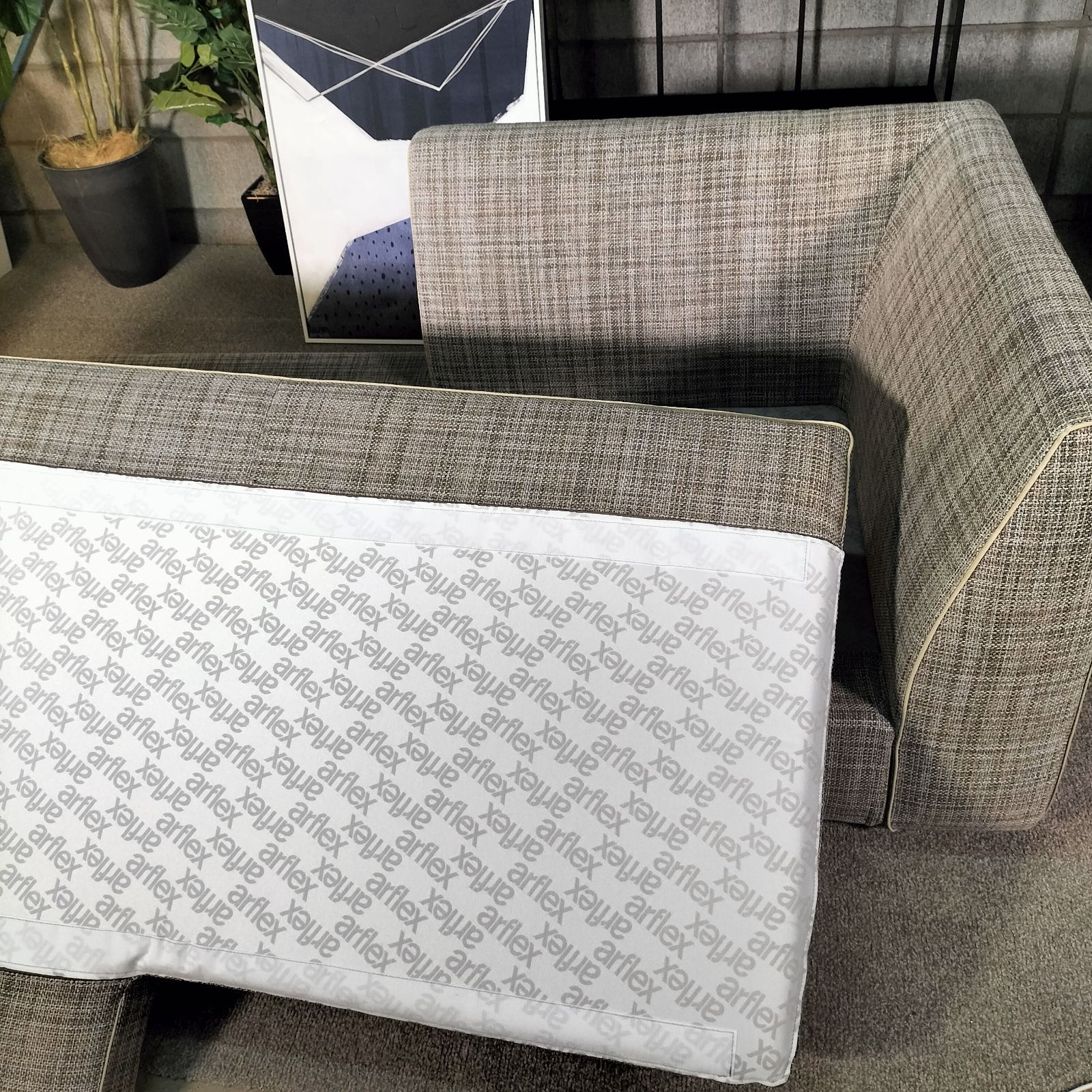 arflex SONA リラックスタイプ左アームソファ 展示品【2075】 arflex SONA リラックスタイプ左アームソファ 展示品【2075