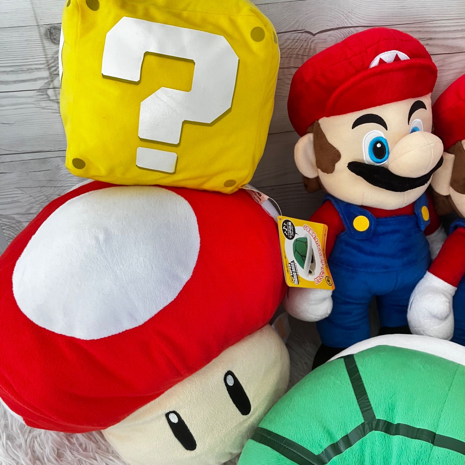 マリオ　ぬいぐるみ　まとめ売り　セット　大量 スーパーマリオ ぬいぐるみ 大量まとめ売り 16点セット タグあり多数