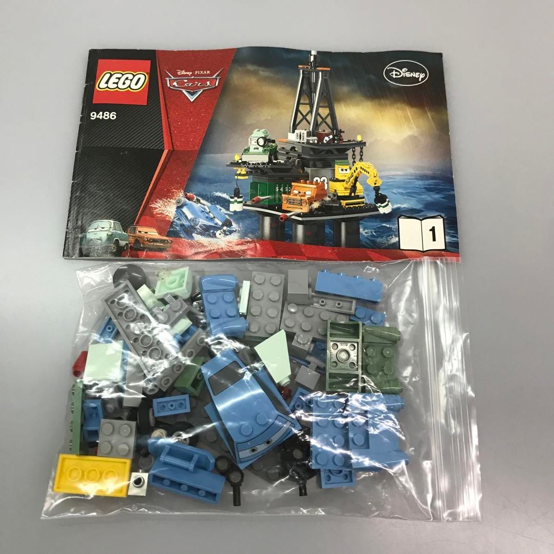 LEGO レゴ カーズ 9486 オイル•リグからの脱出 T-018 中古品 - メルカリ