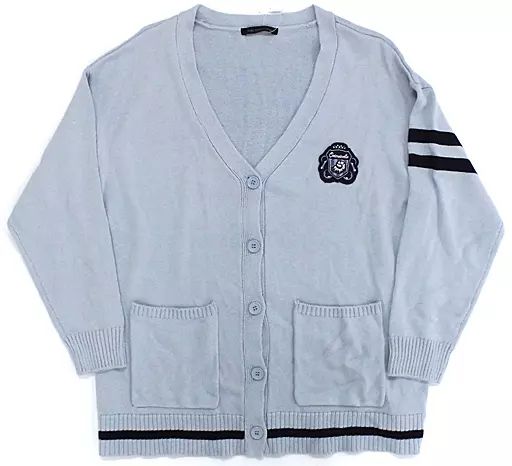 ディズニー ツイステッドワンダーランド オクタヴィネル寮 カーディガン 衣類 オクタヴィネル寮 カーディガン グレー L-LLサイズ 「ディズニー