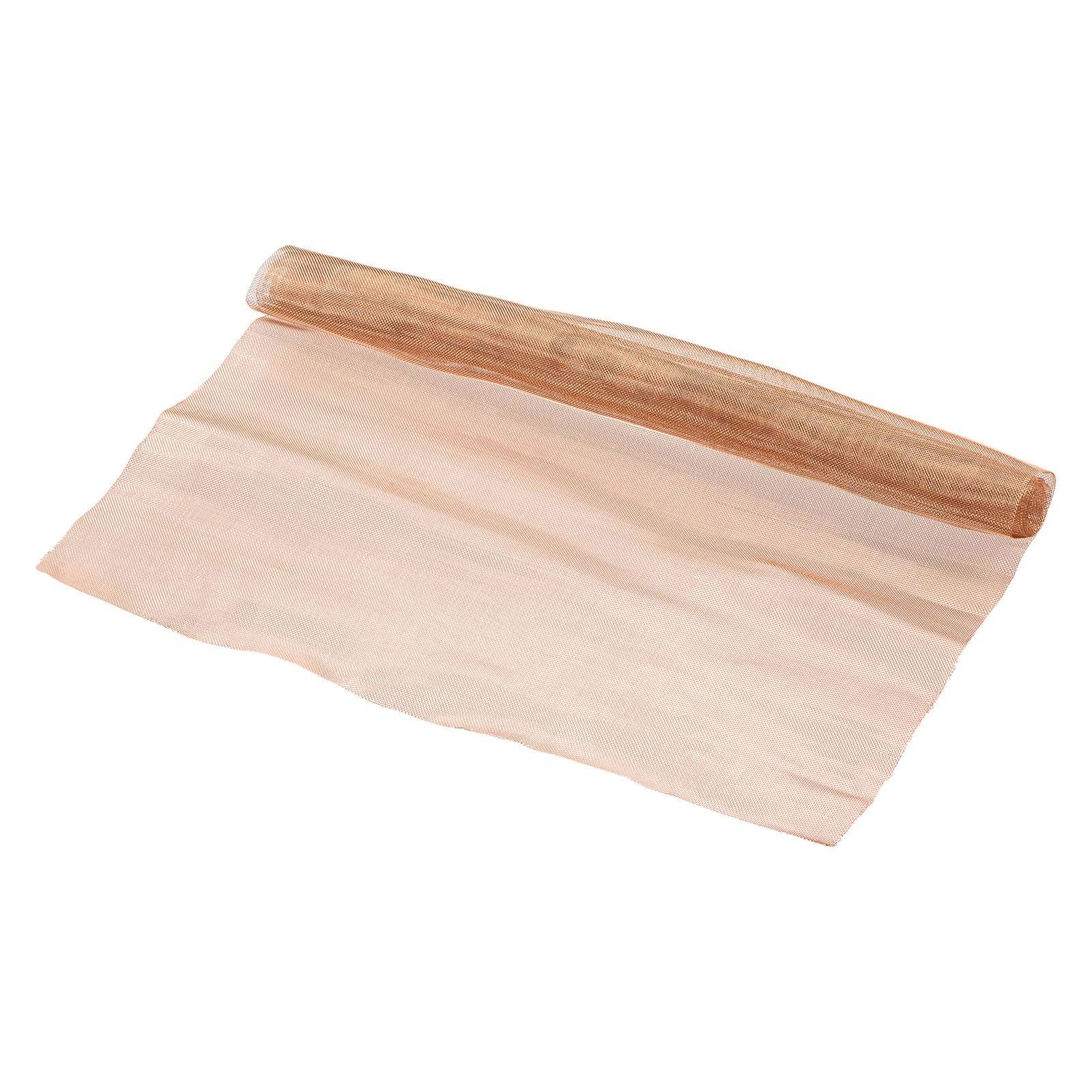 DMiotech 1個 銅メッシュフィルタークロス， 50 cm x 30 cm 40メッシュ 家庭 窓 ドア用