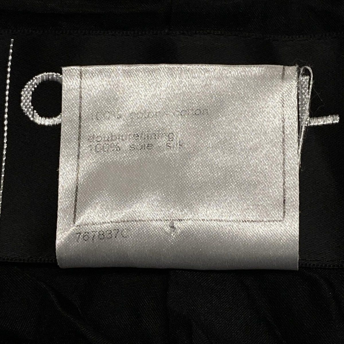 CHANEL(シャネル) コート サイズ38 M レディース - P29938 黒 長袖/秋  