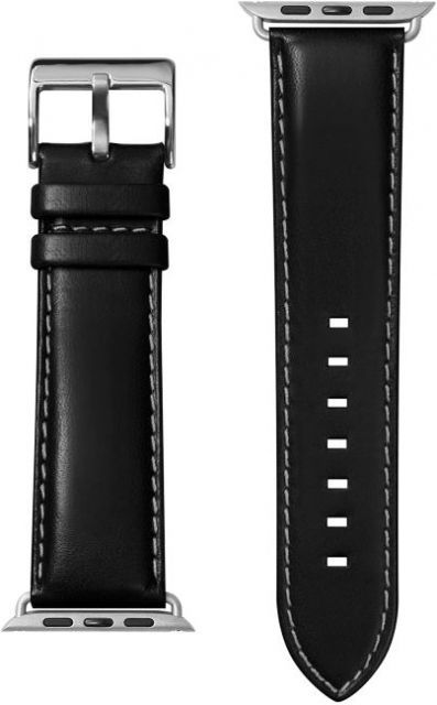 LAUT Apple Watch アップル ウォッチバンド 1 2 3 4 5 6 SE BAND 42mm 44mm NOIR レザー ベルト バンド ノワール LAUT_AWL_OX_BK