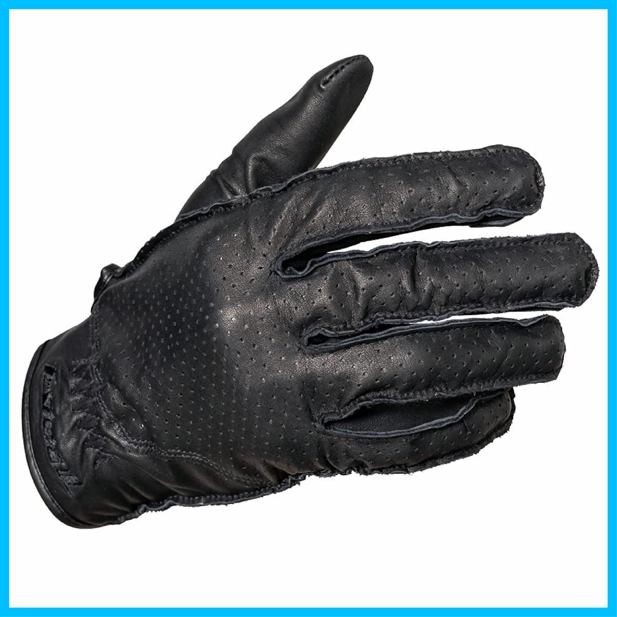 【特価商品】JOKER(パンチングジョ-カ-)_ブラック_Lサイズ_ID013BK/L PUNCHING ID-013 バイク_グローブ_IDEAL [山城]
