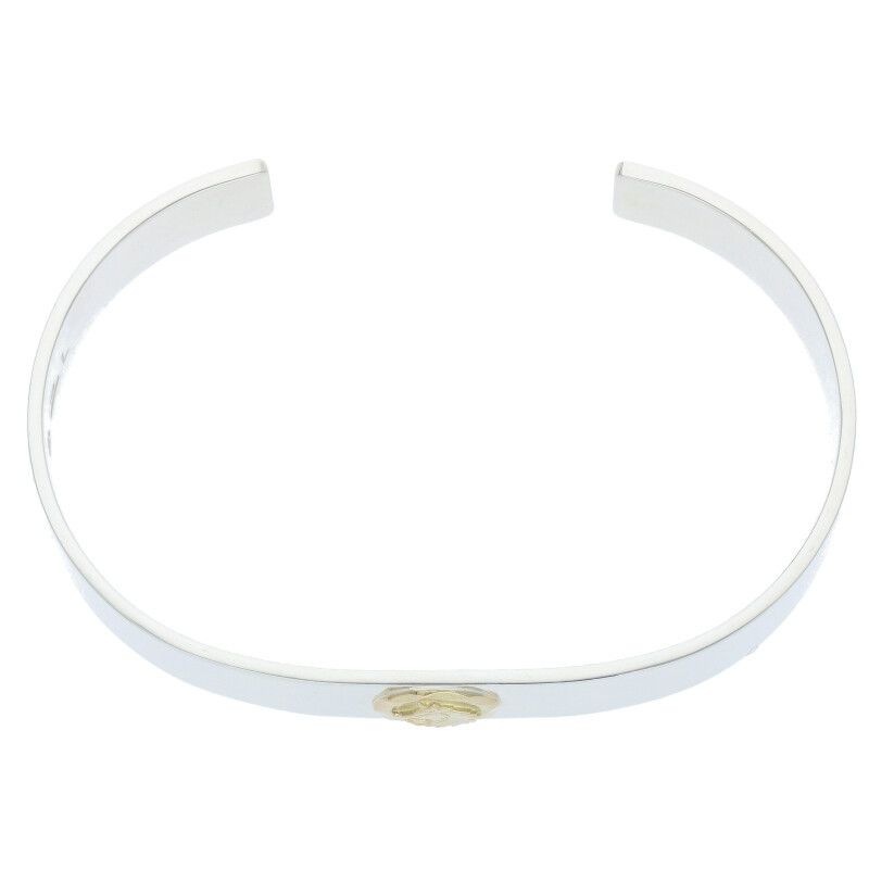 タディ&キング 平打ちバングルGPウルフ シルバーバングル メンズ