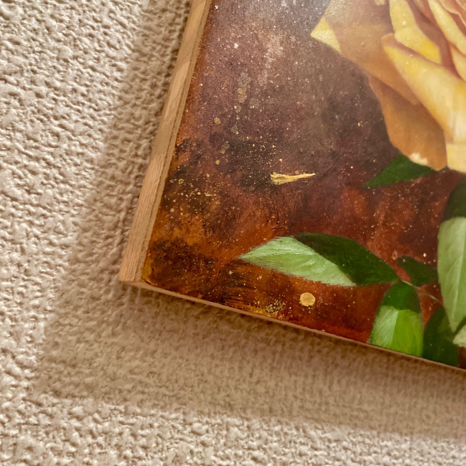 ○一点もの ○油絵 肉筆 ○omiのオリジナル作品 ○薔薇 F4号