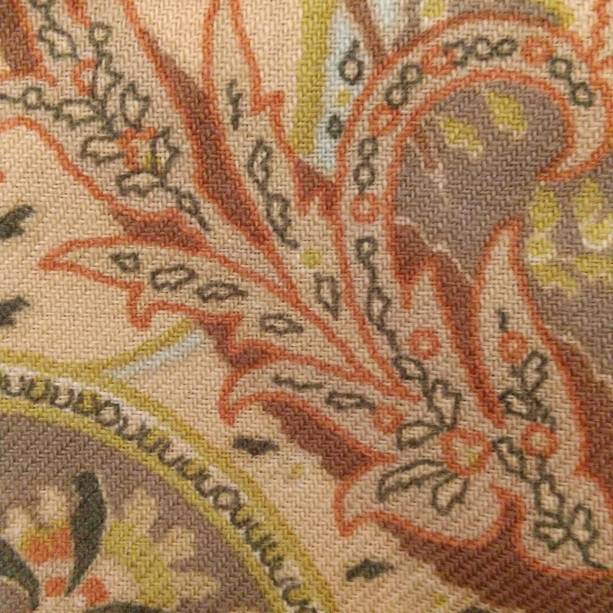 ETRO(エトロ) ストール(ショール)美品 - ベージュ×ダーク