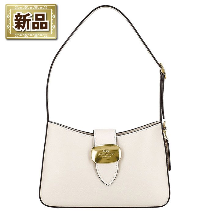 コーチ COACH ショルダーバッグ エライザ CP004 IMCHK 2025 SS チョーク リファインド カーフレザー ゴールド金具