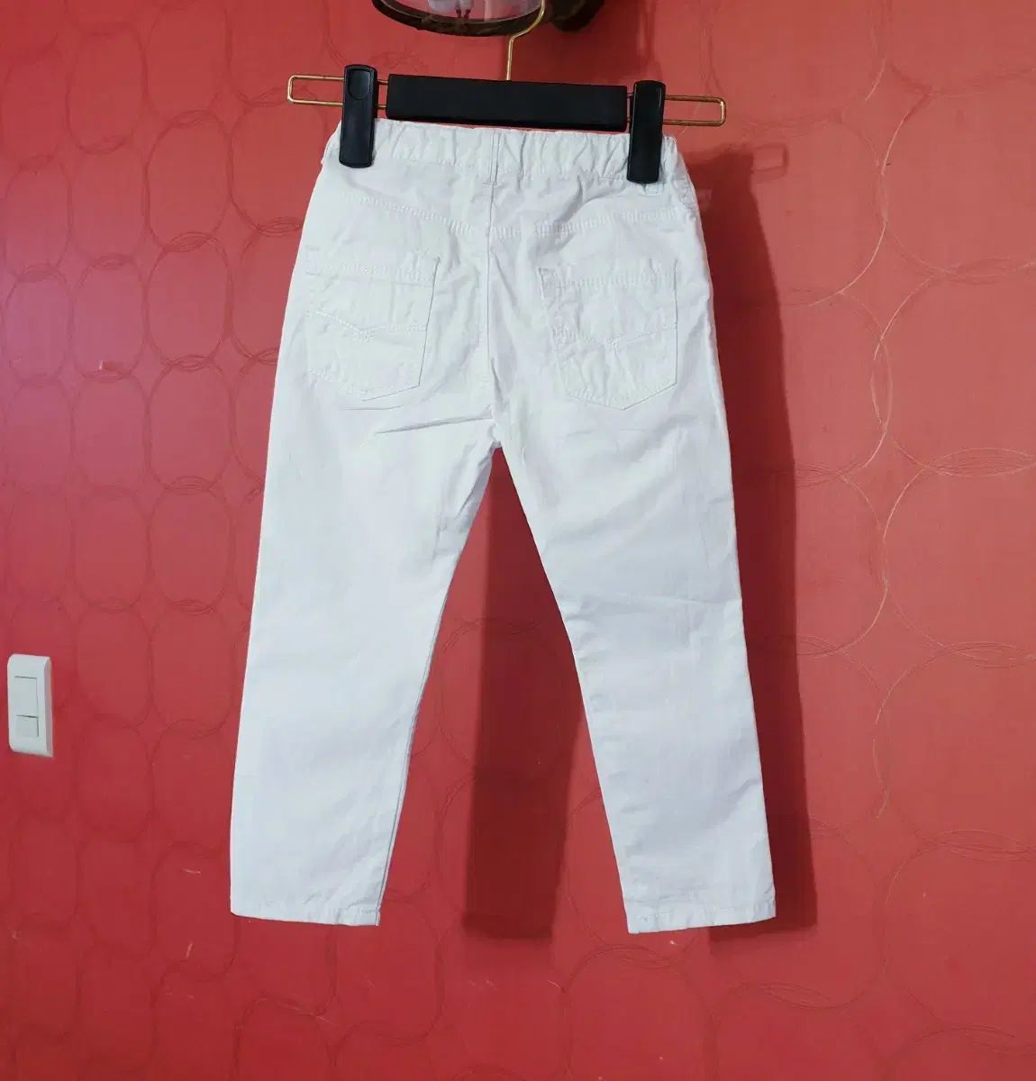 3 税金 4 ZARA(ザラ) 離乳する トゥイーン キッズ 110 男児 女児 白 ズボン フルレングス パンツ