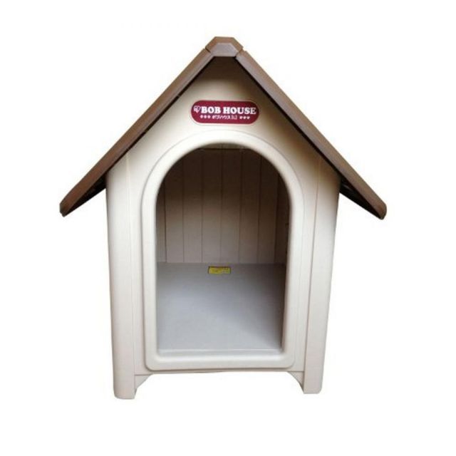 アイリスオーヤマ ボブハウス ブラウン|ベージュ L 犬 犬舎 犬小屋