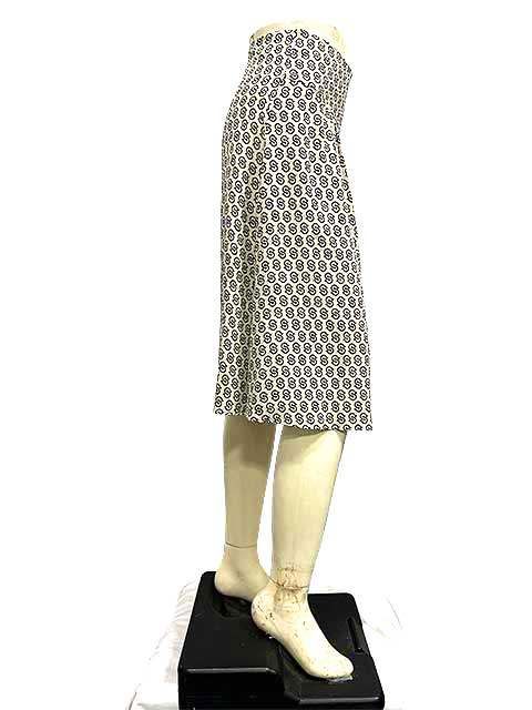 Salvatore Ferragamo サルバトーレフェラガモ スカート 総柄 シルク サイズ38_S02_セルモアから _s-0228-r02