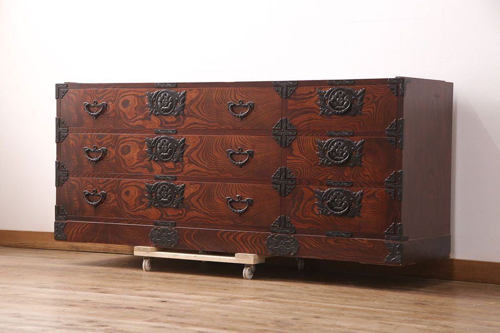 世界にひとつ】一閑張り 鳥獣戯画 古布 黒 バッグ 大きめ Amazon.co.jp