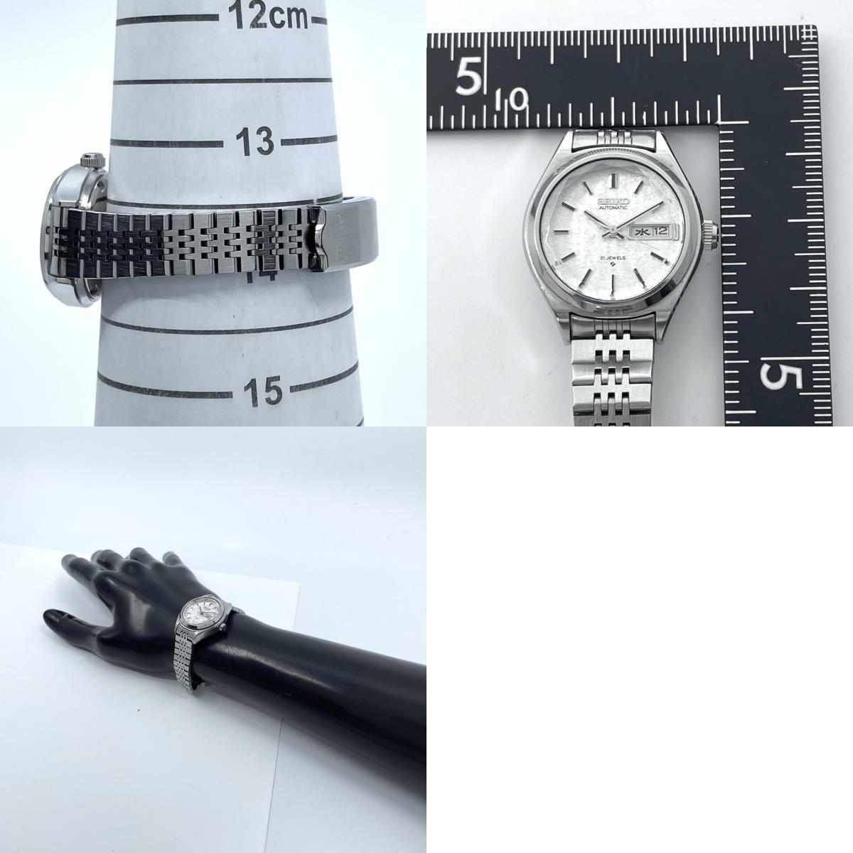 レディース腕時計 SEIKO 自動巻き 腕時計 美品 稼働品 2906-0110 