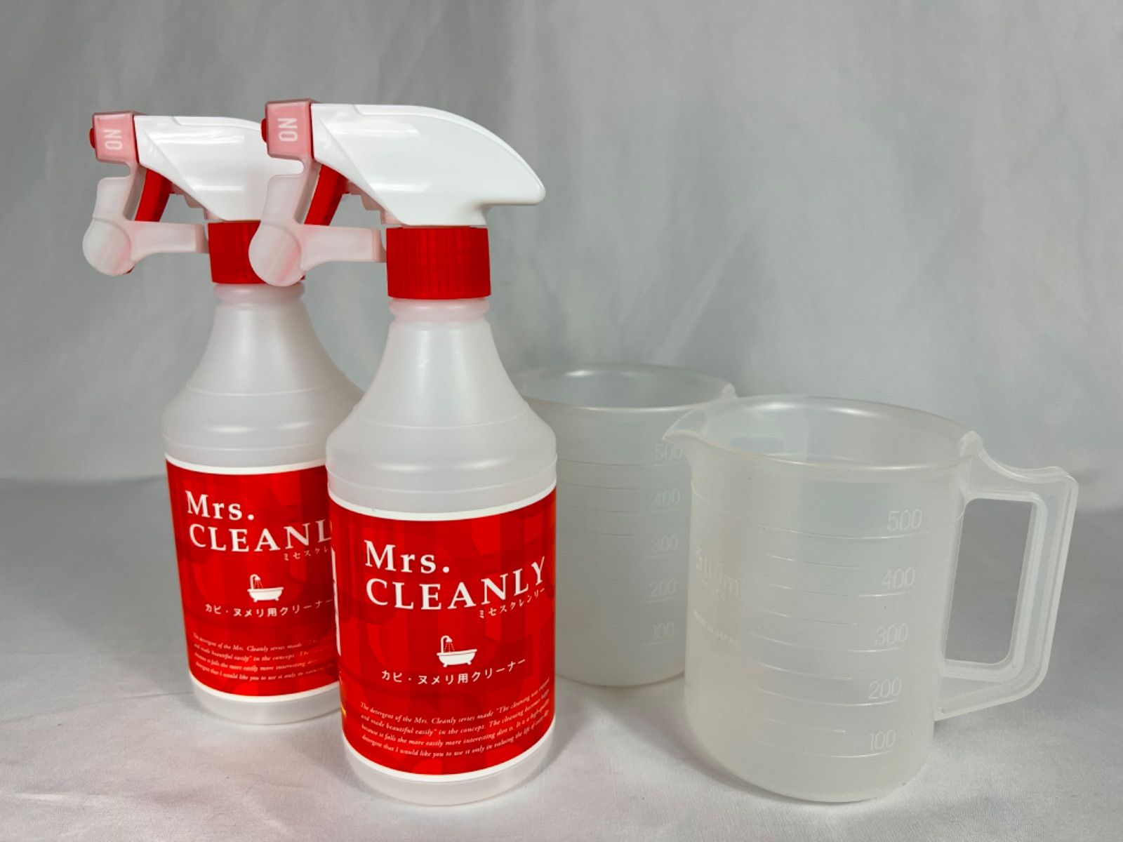 ファッションの 新品 Mrs.CLEANLY 本体2.0L+300ミリ カビ・ヌメリ用 