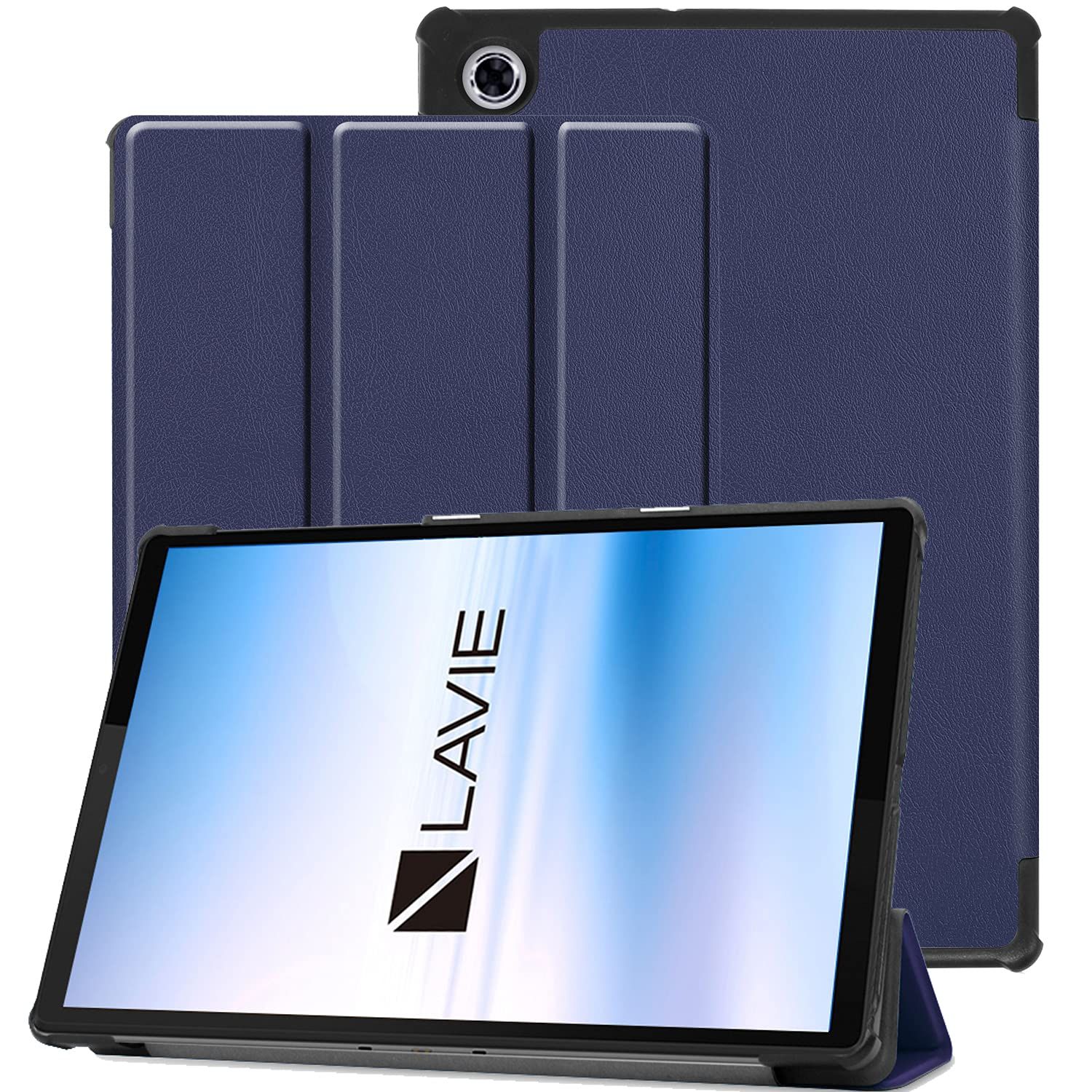 FOR NEC LAVIE Tab E TE 510 KAS PC- 10 F 01 PC-TE ケース Lenovo Smart M Plus カバー スタンド機能付き 保護ケース 強力な磁石 薄型 超