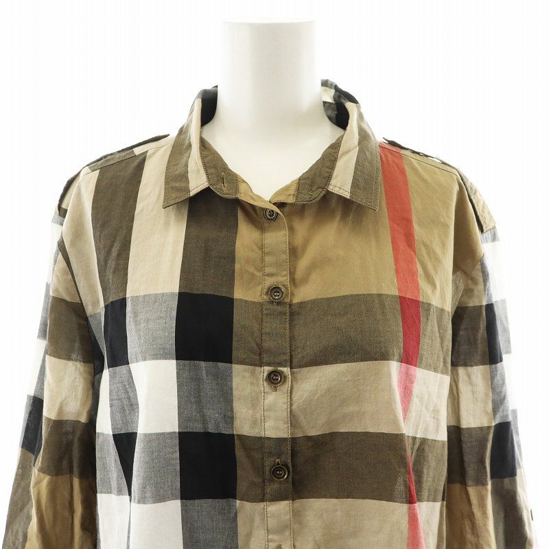 バーバリーブリット BURBERRY BRIT ノバチェック シャツ