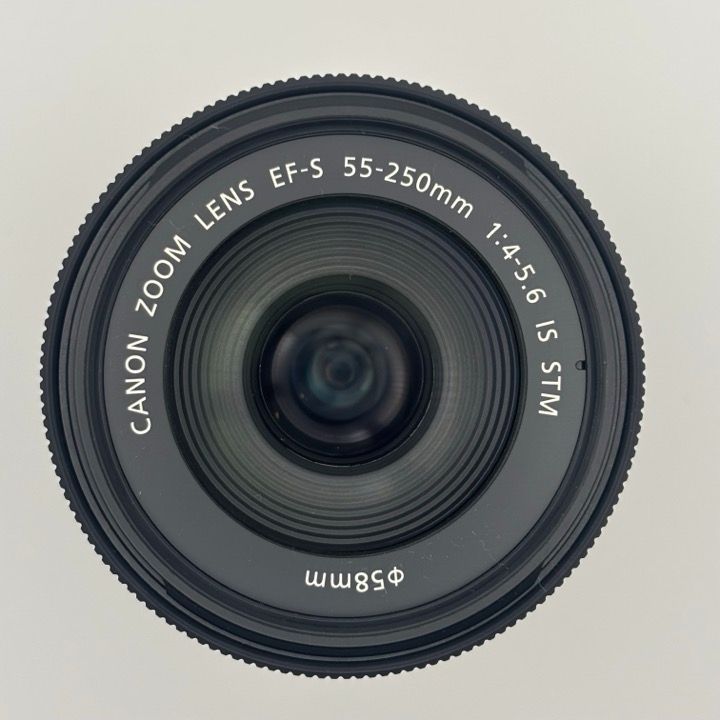 美品】Canon EF-S 55-250mm F4-5.6 IS STM 望遠ズームレンズ｜手ブレ