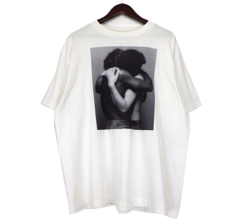 セントマイケル SAINT MICHAEL × ロバートメイプルソープ ROBERT MAPPLETHORPE 25SS SM HR8 0000 C20 フォト プリント 半袖 Tシャツ 40557