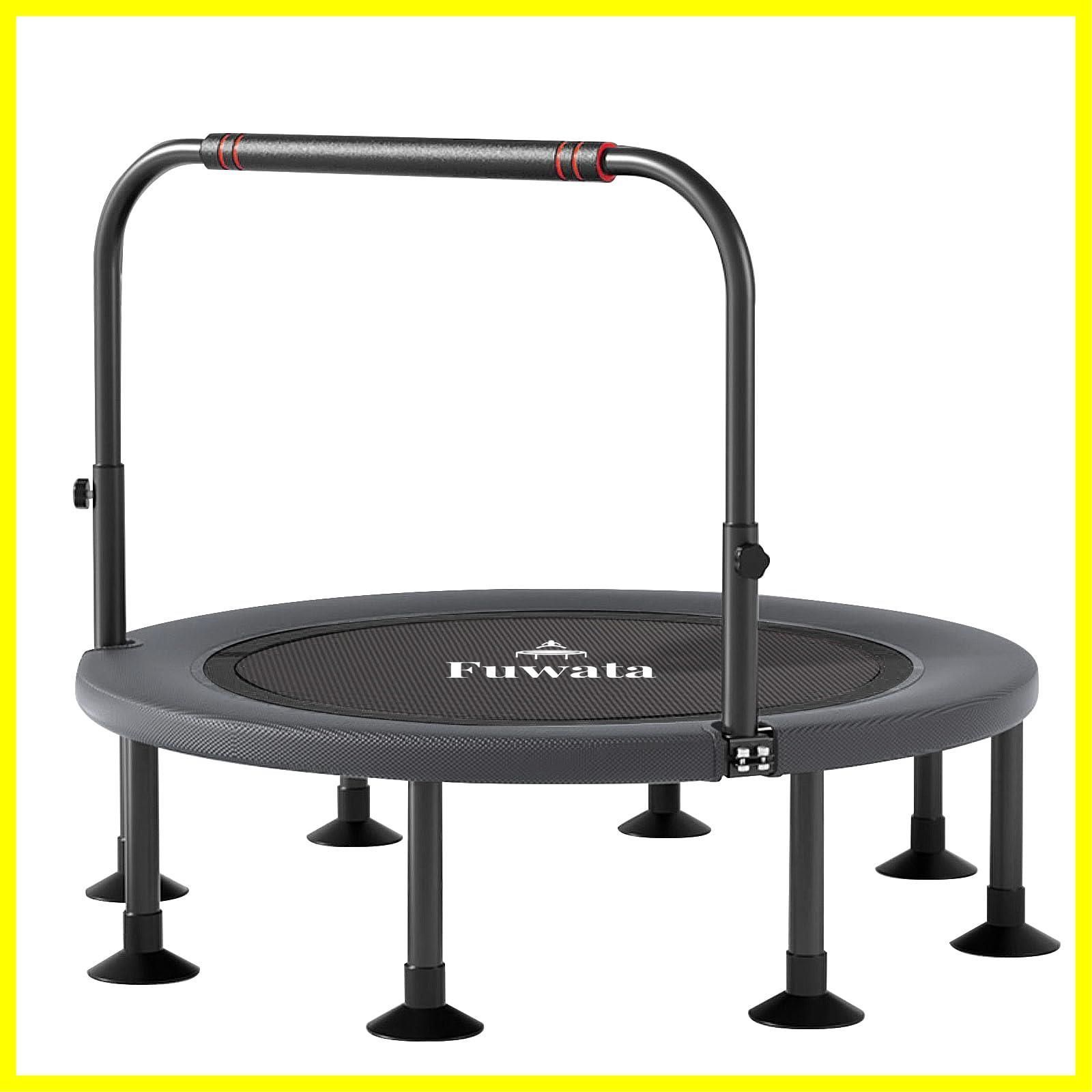 LEJUMP 3分で簡単組立可能 トランポリン 子供用 室内用 折りたたみ型