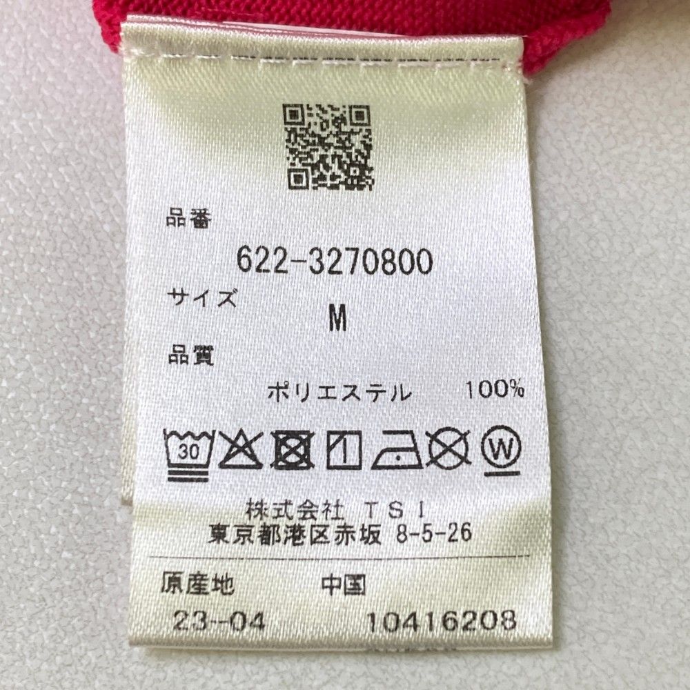 サイズ：M CPG GOLF シーピージーゴルフ  ニットセーター 総柄 ホワイト系 [240101444615] ゴルフウェア レディース ストスト サイズ：M CPG GOLF シーピージーゴルフ ニットセーター 総柄