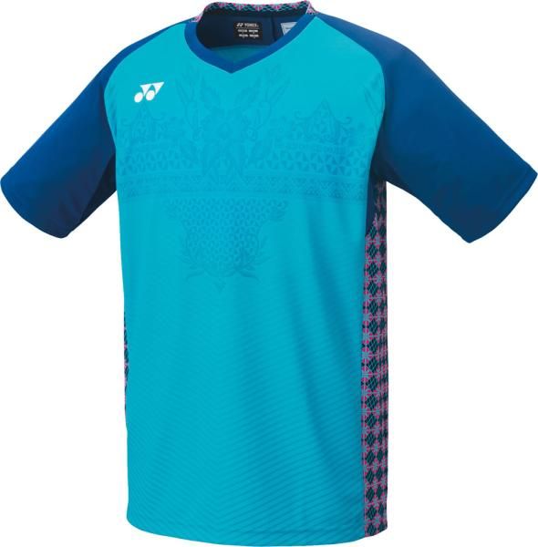 【新品・5営業日で発送】YONEX ヨネックス メンズゲームシャツ(フィットスタイル) (10445) 色 : タ-コイズ サイズ : M 