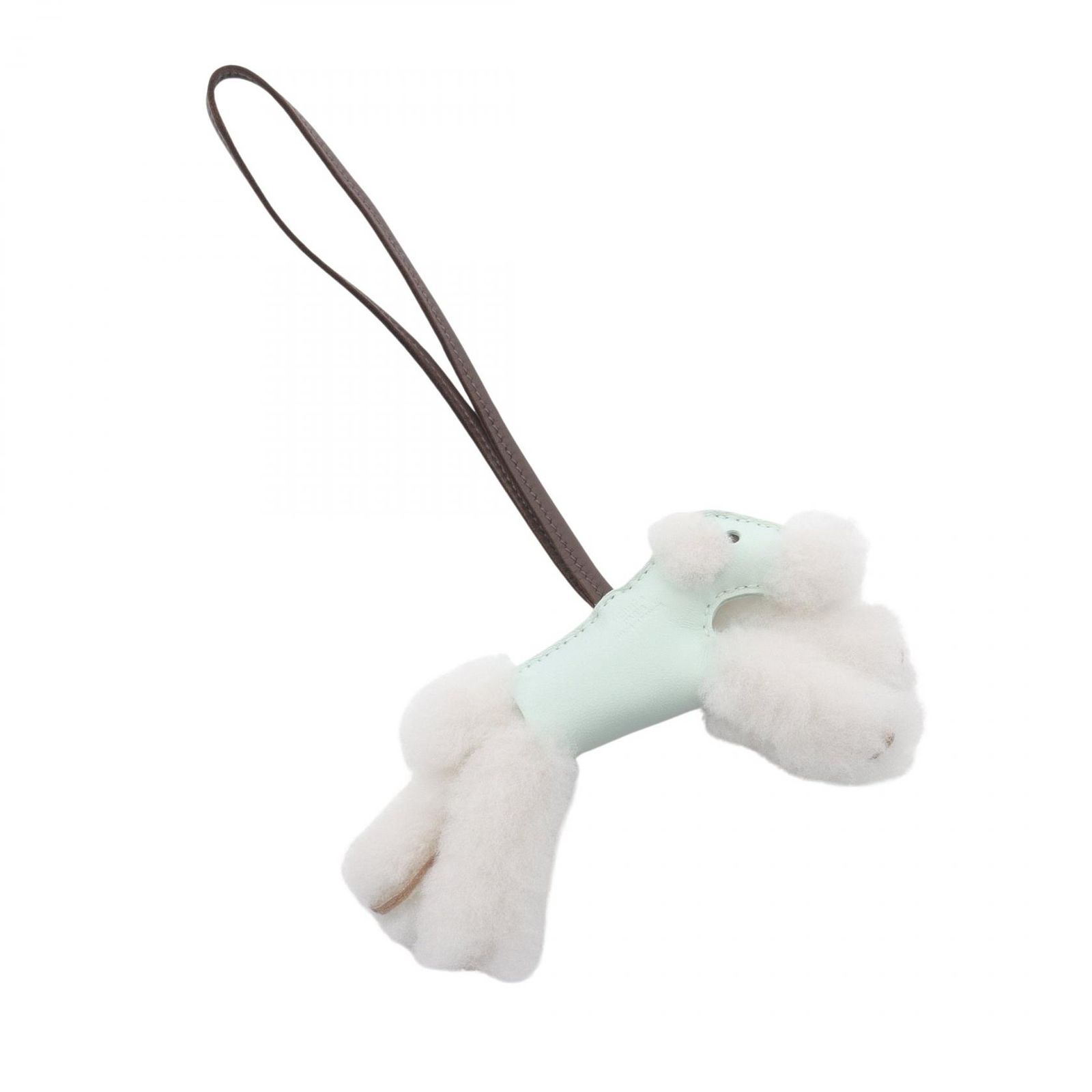 HERMES エルメス バディチャーム ヴェールペパーミント エクリュ ショコラ チャーム