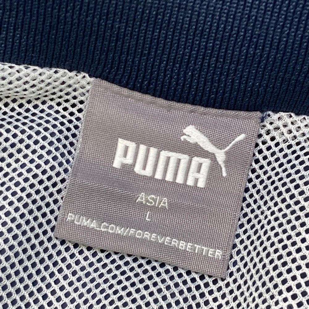 SP古着 中綿デニムボンバージャケット 刺繍ロゴ 極太アーム. SP古着