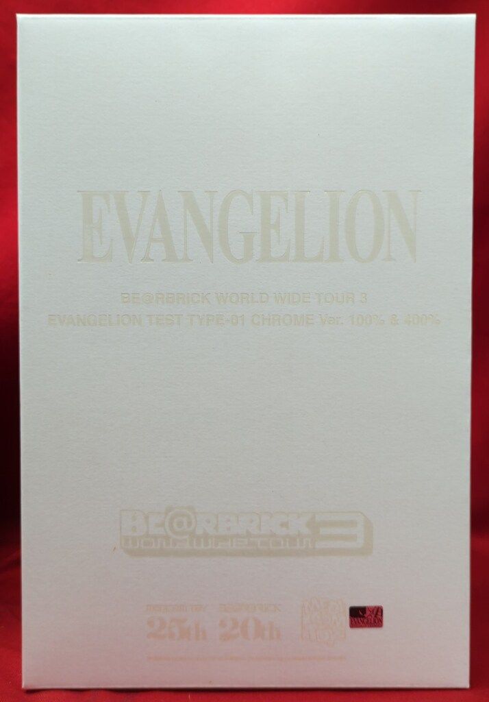 MEDICOMTOY BE RBRICK エヴァンゲリオン 初号機 CHROME ver. - 400% 100 400%