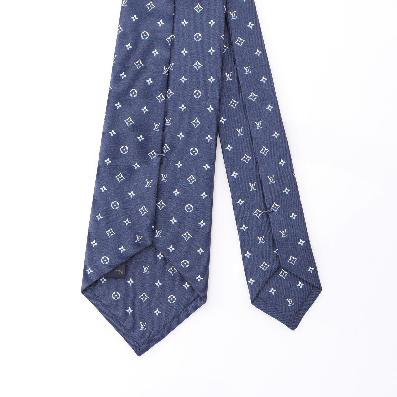 LOUIS VUITTON ルイヴィトン ネクタイ ブルー メンズ ブランド 新品