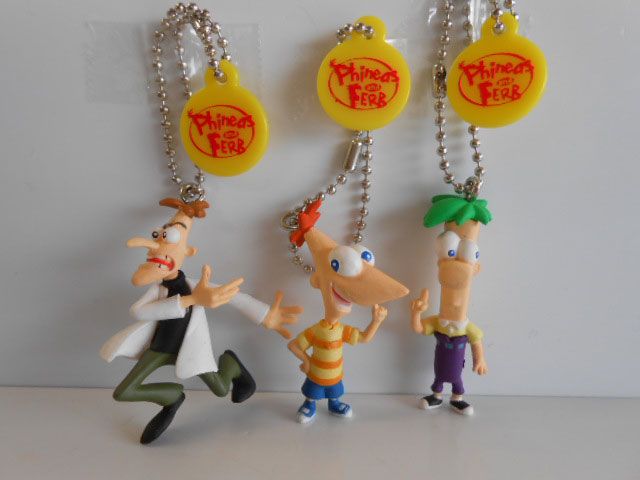 ♯Iya20Ez フィニアスとファーブ フィギュアマスコット全5種 ♯Iya20Ez フィニアスとファーブ フィギュアマスコット全5種