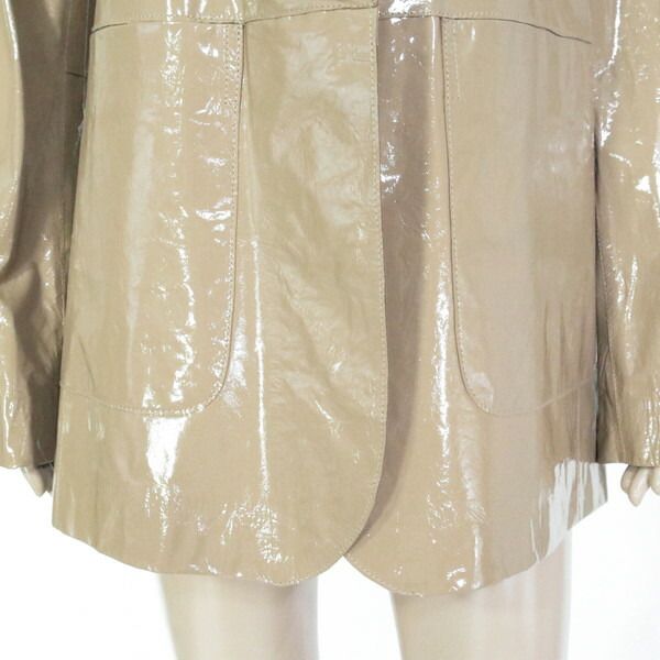 80%OFF 新品 アリジ ALYSI ジャケット 42 EJK382 Lサイズ ベージュ