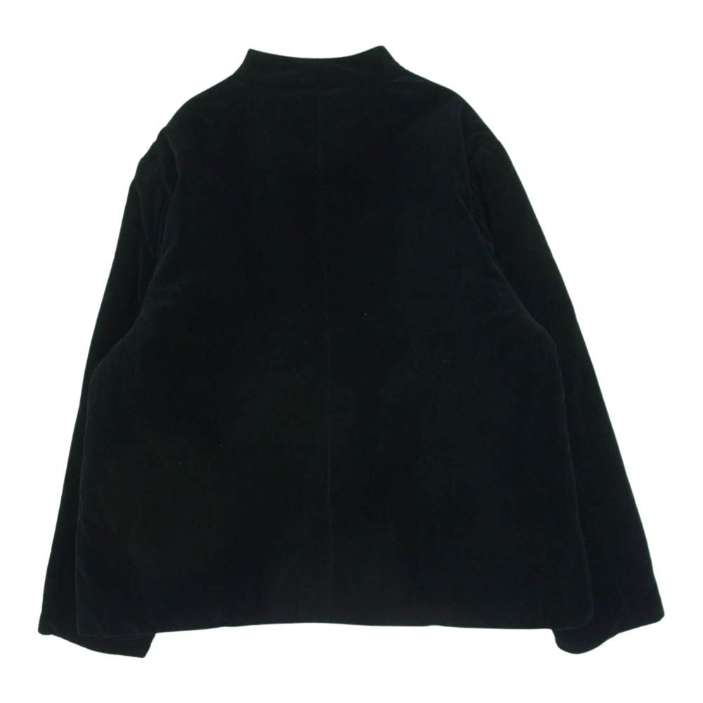 シェヴィダレンク Chez VIDALENC Short Coat ベロア 中綿 ノー