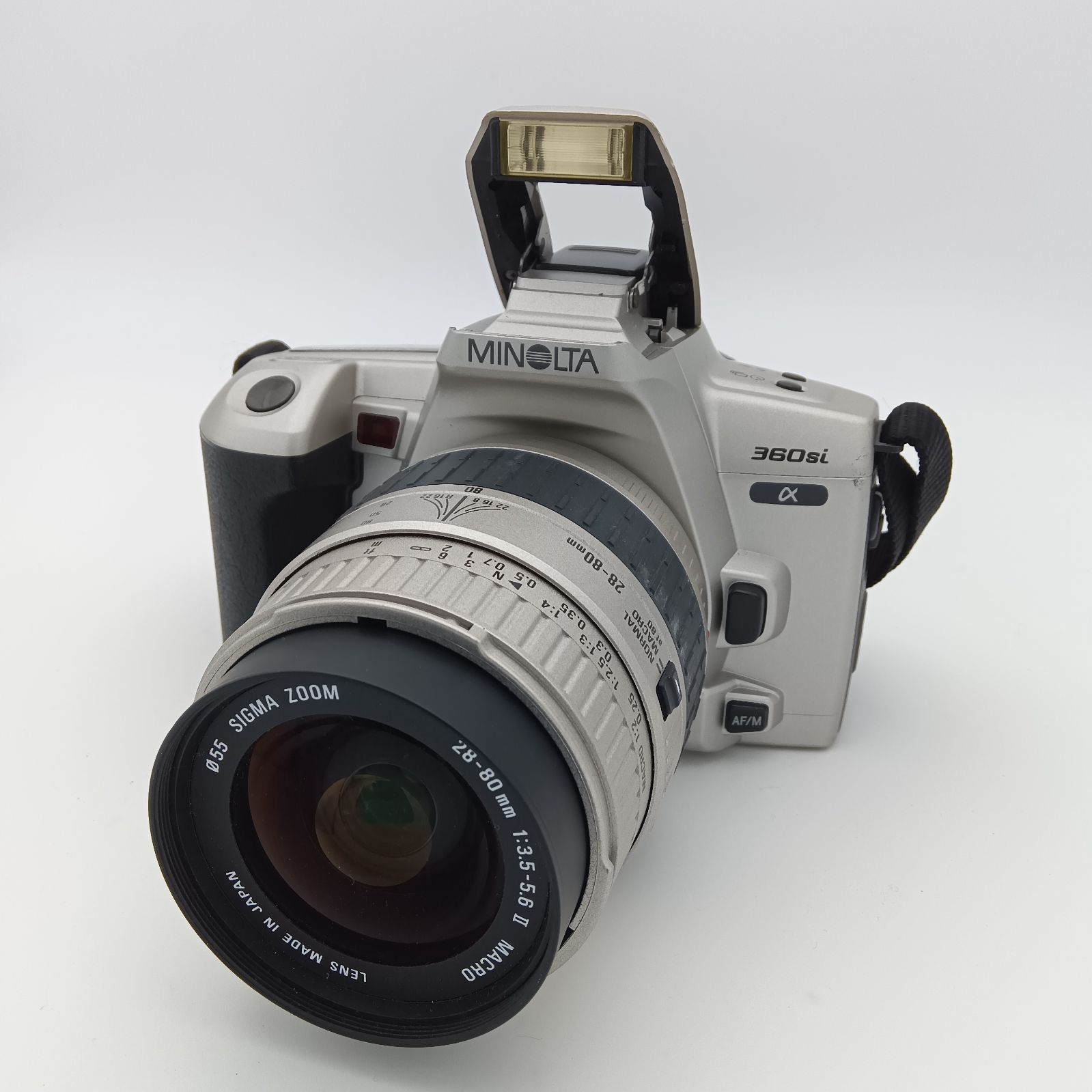MINOLTA】一眼レフ カメラ a-360si レンズ MACRO