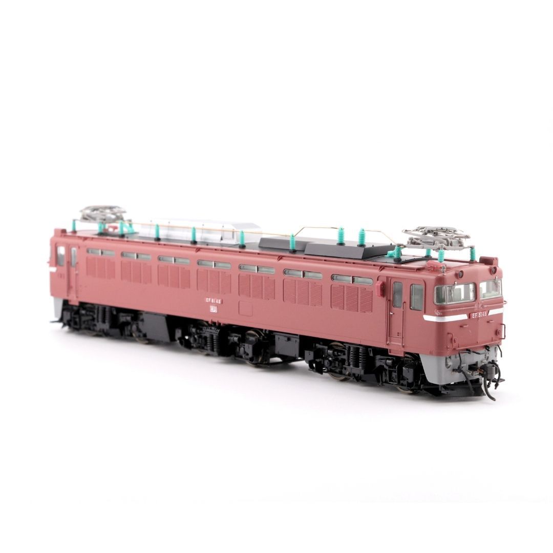 TOMIX EF81型機関車 (ローズ) HO-101 美品 TOMIX HO-101 EF81形電気機関車（ローズ） HOゲージ 人気 鉄道模型