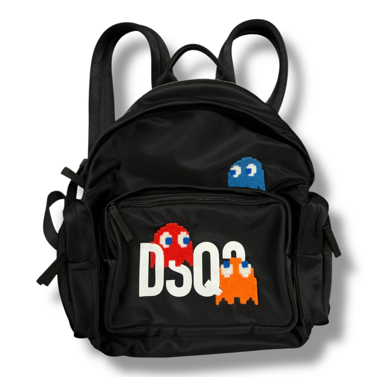 バッグ DSQUARED2 PAC-MAN BACKPACK 参考上代151600円 DSQUARED2 23AW PAC-MAN コラボバックパック