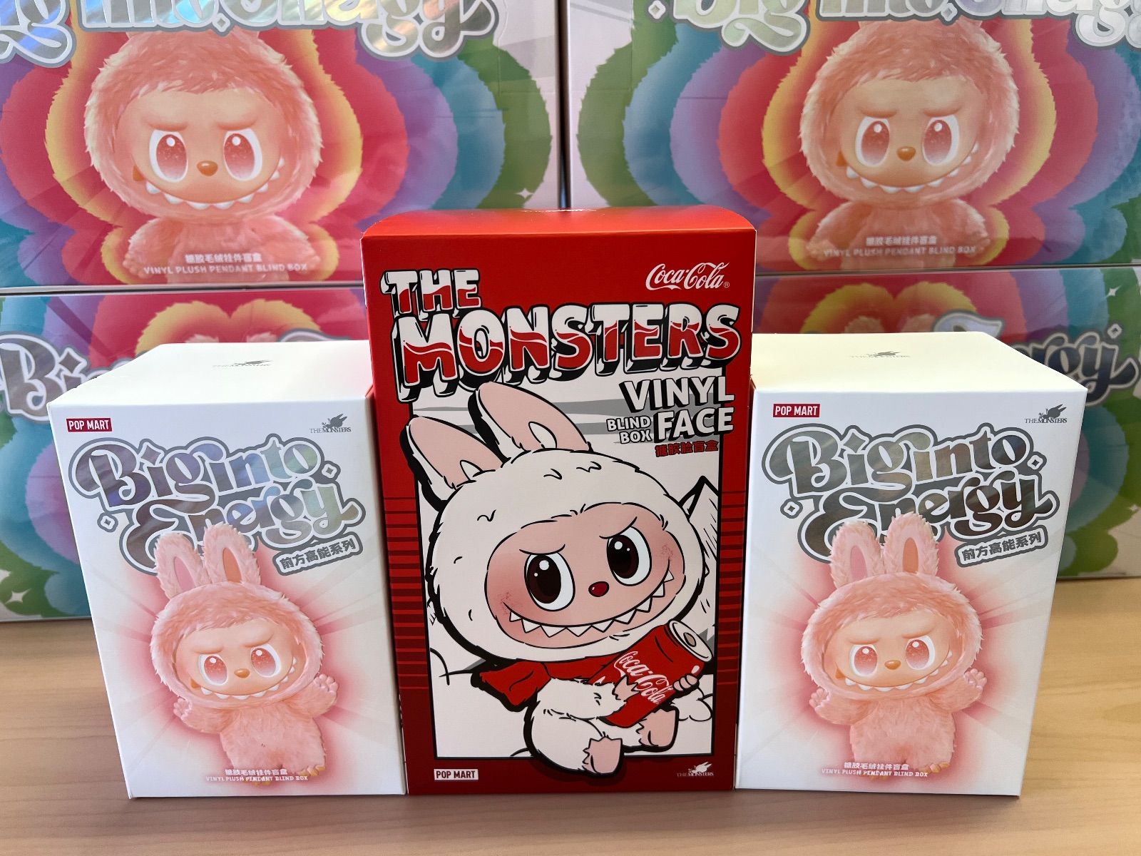 ⭐️【正規品・新品未開封】ラブブ THE MONSTERS Big into Energy2点