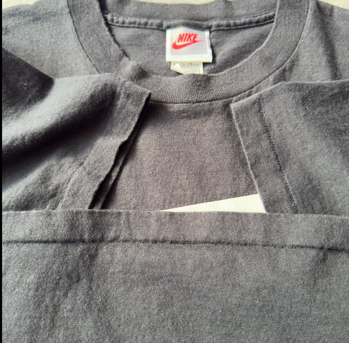 90s NIKE 銀タグ 半袖Tシャツ USA製 L nomo 野茂英雄 ブラック