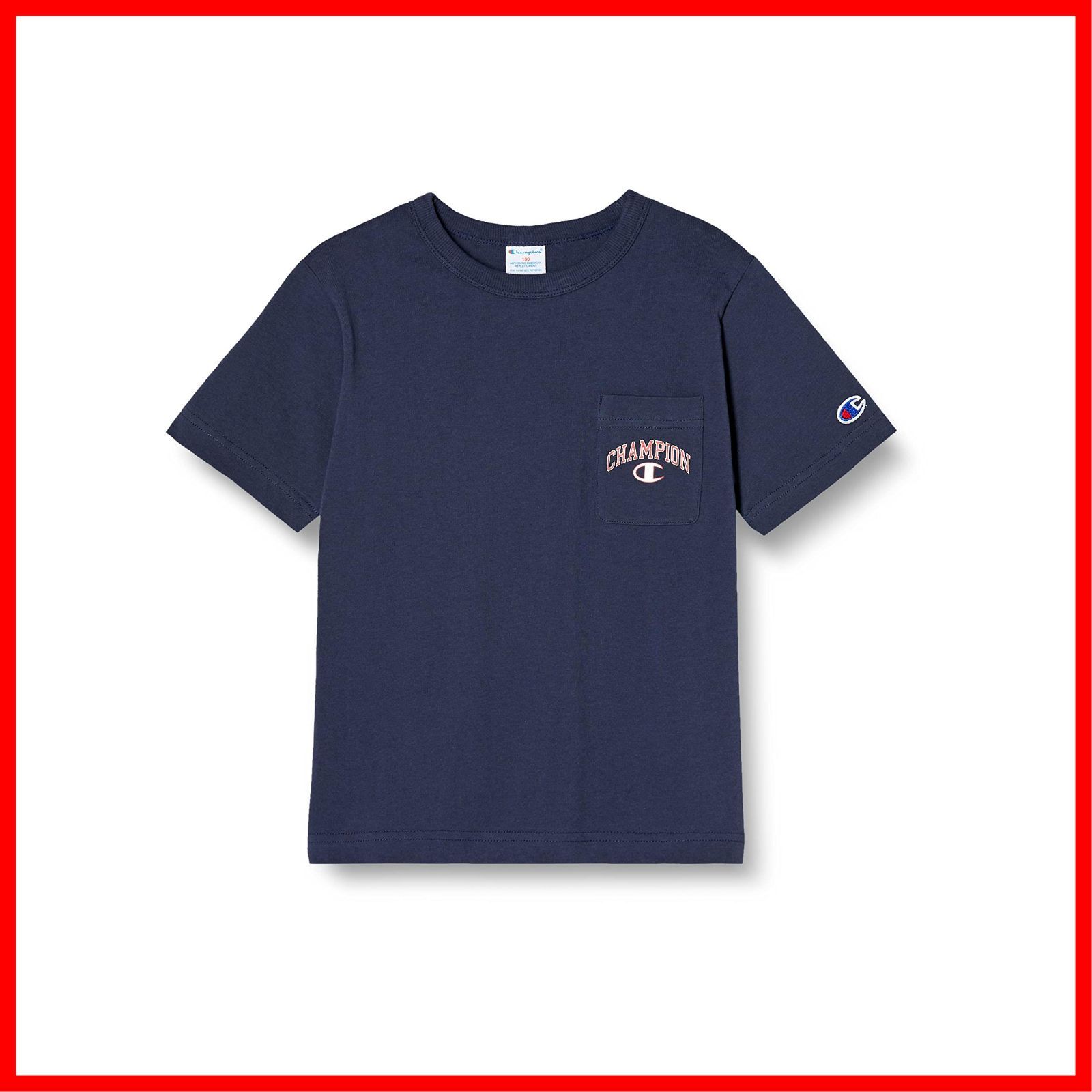 期間限定SALETシャツ キッズ 半袖 丸首 綿100％ Relax [チャンピオン  