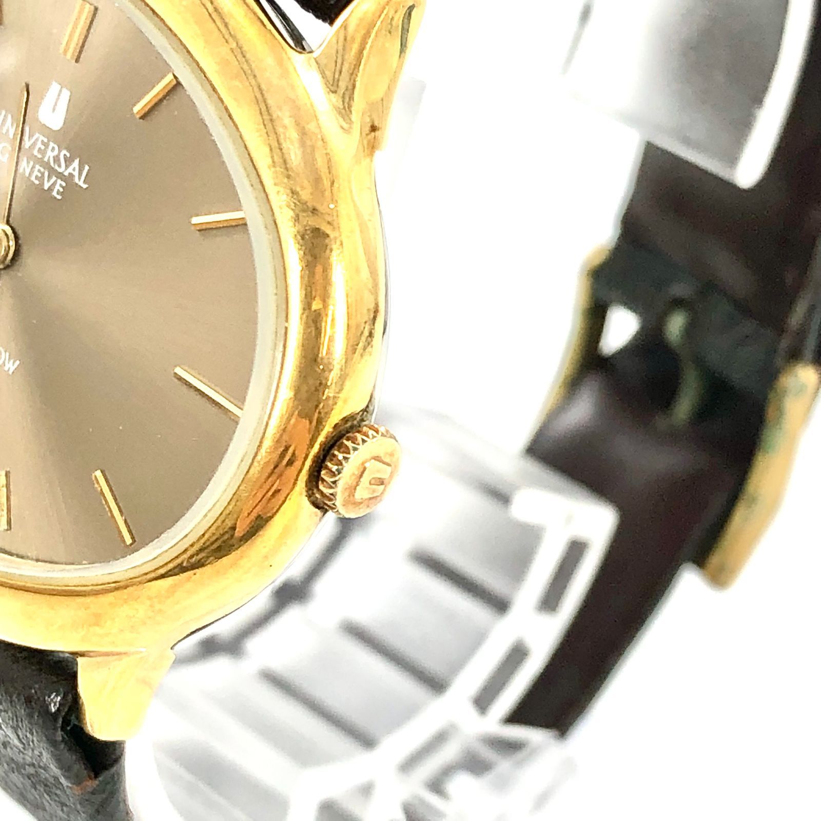 UNIVERSAL GENEVE ユニバーサルジュネーブ メンズ腕時計 ギルト 