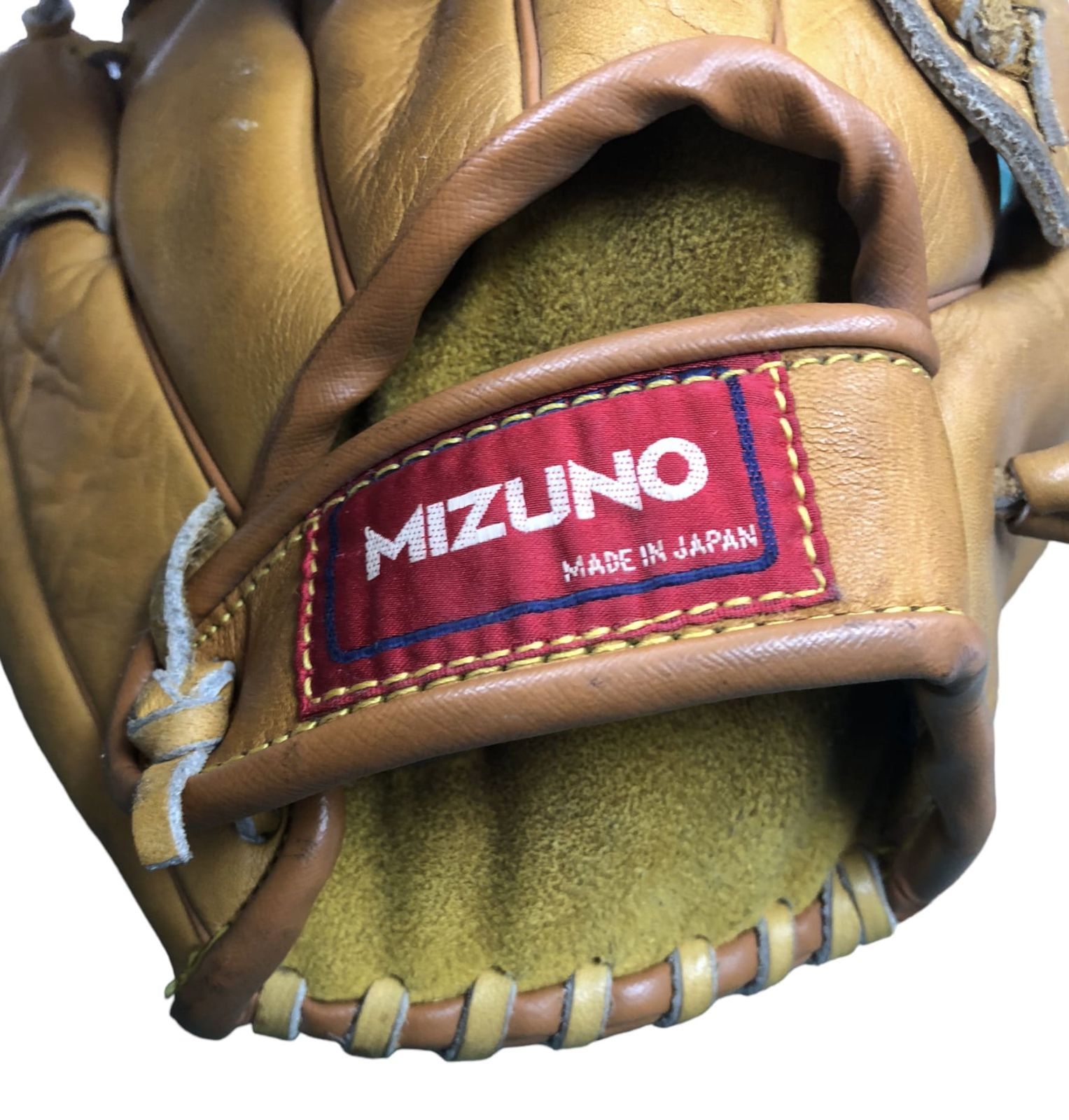 茶色の革製野球グローブ S115470053 - グローブコラボXL