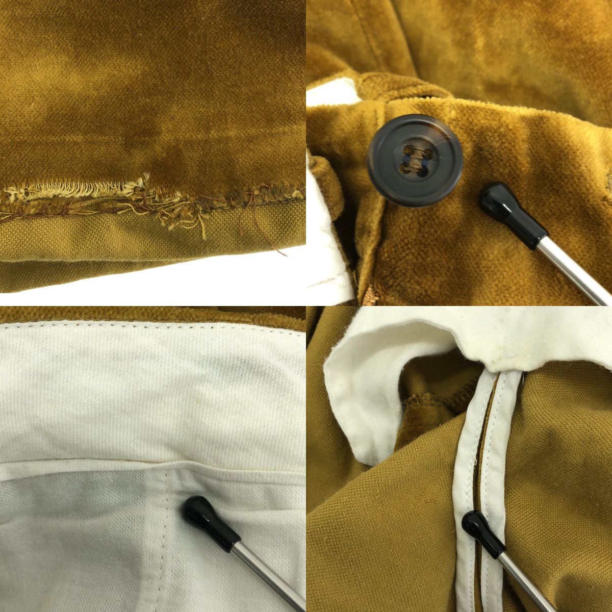 DRIES VAN NOTEN / ドリスヴァンノッテン | ライカ期 / ベロア ワイド 