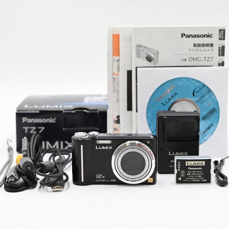 市場】【中古】パナソニック デジタルカメラ LUMIX (ルミックス) TZ7