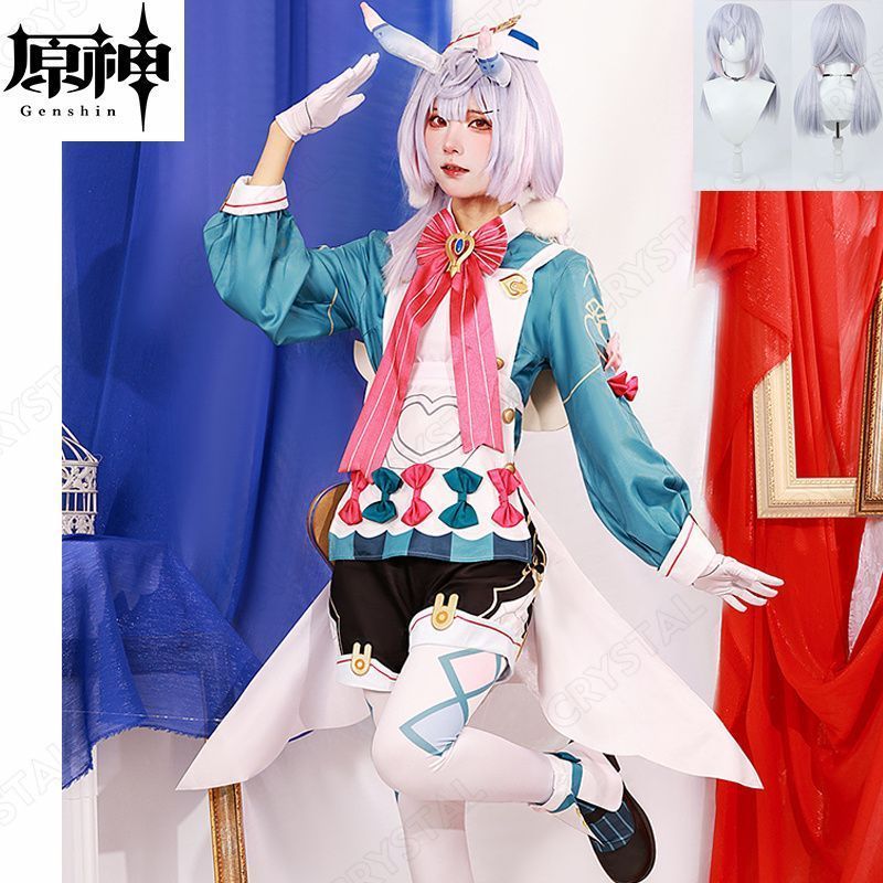 原神 げんしん genshin シグウィン Sigewinne 風　コスプレ衣装 コスプレ服　コスプレウィッグ　靴　コスチューム　服 ハロウィン イベント