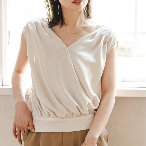 NOBLE (ノーブル) □□ ② 25051240112020 ミューズサテンギャザー 