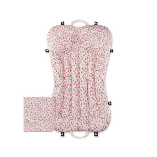 【新着商品】LITTLE SEEDS(リトルシード) ポータブルベビーベッドセット flamingo M