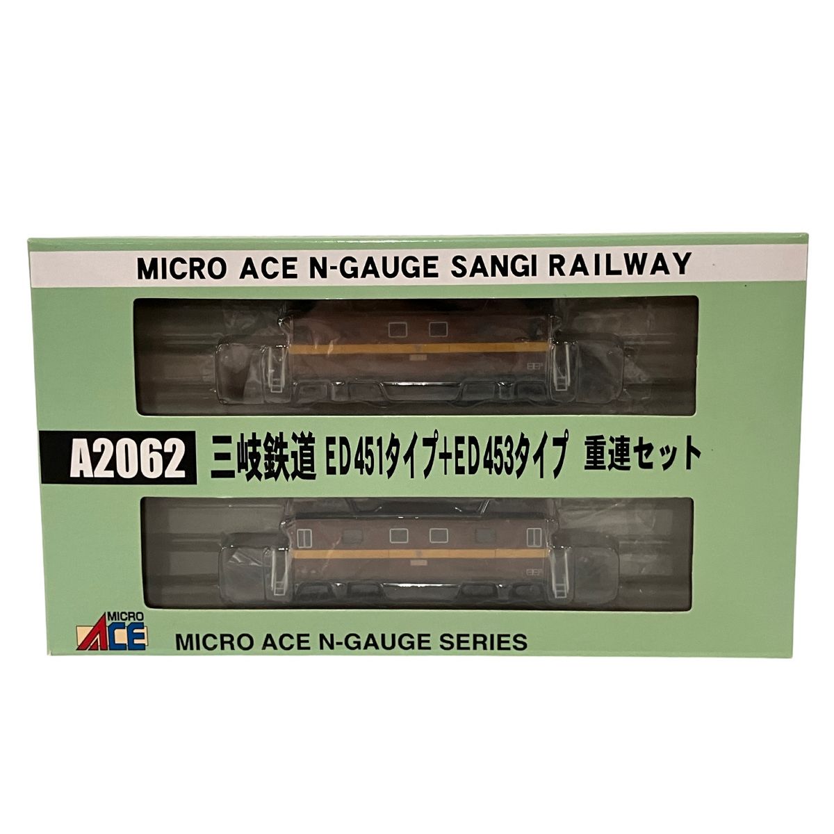 MICRO ACE 三岐鉄道 ED451 タイプ+ED453タイプ 重連セット Nゲージ 鉄道模型 中古 B9298300 - メルカリ